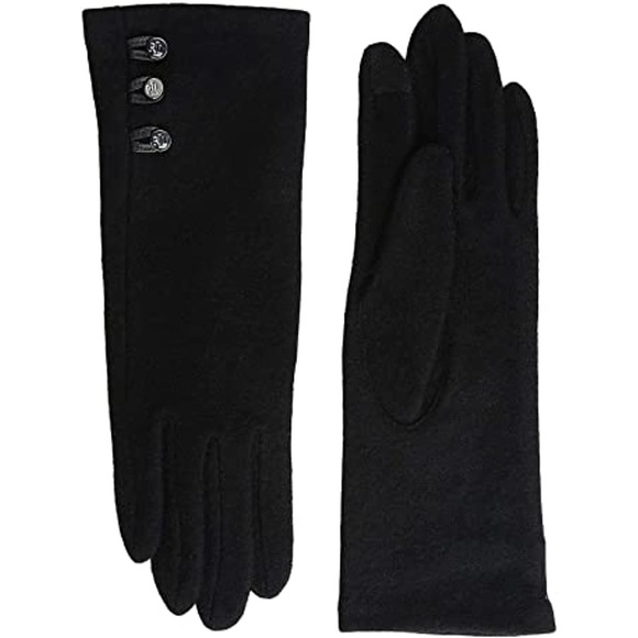 Lauren Ralph Lauren Accessories - Lauren Ralph Lauren Black Gloves NWT S/P